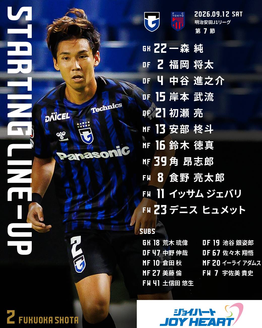 スターティングメンバ―