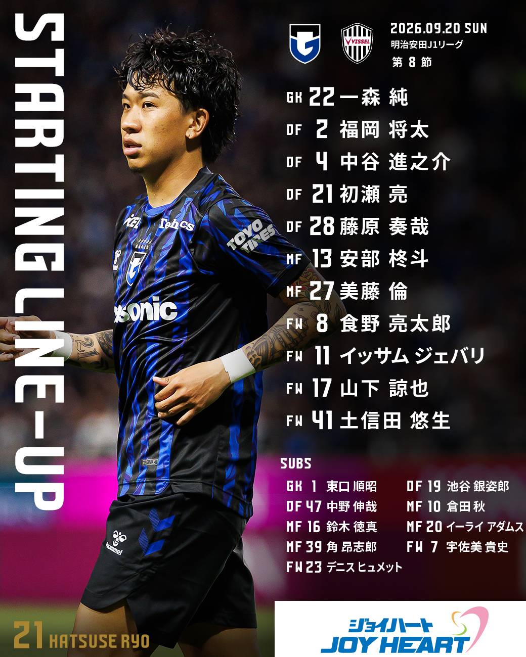 スターティングメンバ―